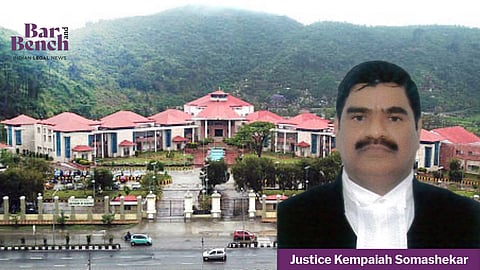 Justice Kempaiah Somashekar with Manipur High Court