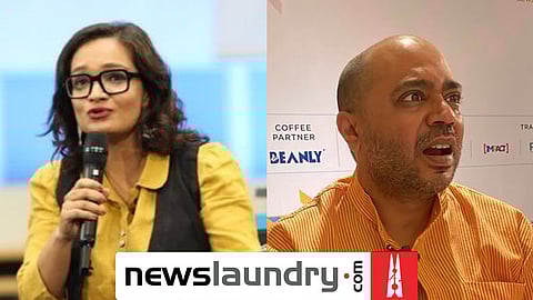 Manisha Pande, Newslaundry and Abhijit Iyer Mitra