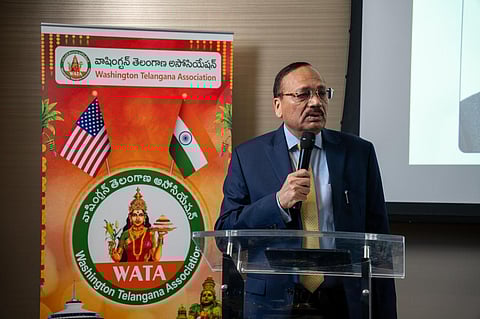 Justice Surya Kant addressing WATA
