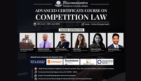 DNLU Advanced Certificate Course on Competition Law
