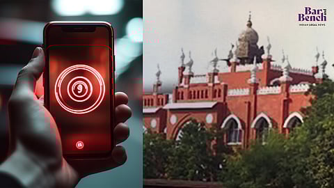 Madras High Court and phone tapping