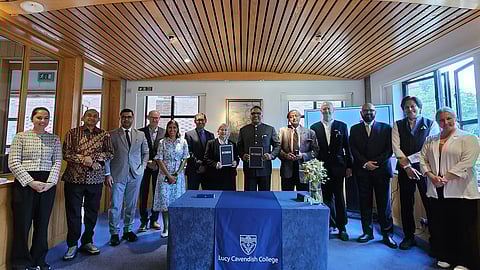 JGU signs MoU with University of Cambridge