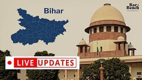 Bihar, Supreme Court, Live Updates