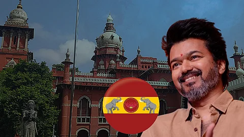 Madras High Court, TVK flag and Actor Vijay