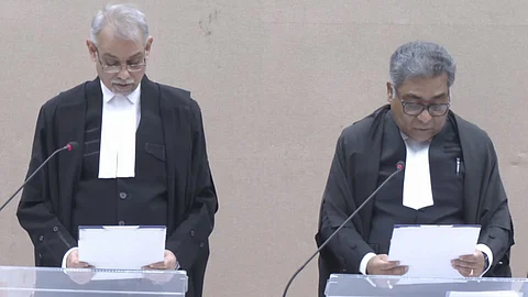 Justice T Vinod Kumar takes oath