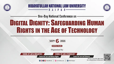 HNLU Conference Digital Dignity: Safeguarding Human Rights in the Age of Technology