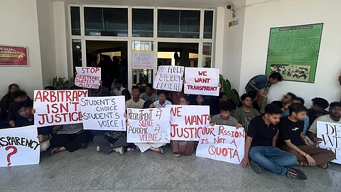NLUJAA Student protests