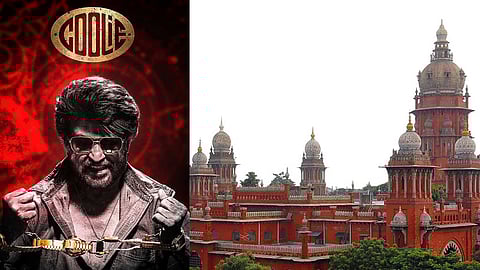 Coolie poster, Madras High Court