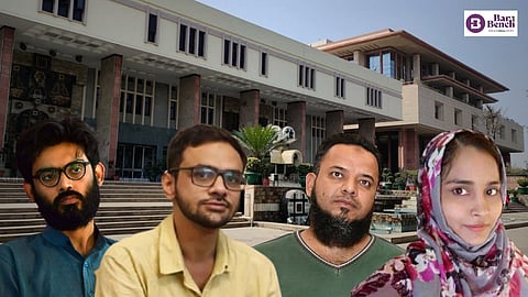 Sharjeel Imam, Umar Khalid, Khalid Saifi and Gulfisha Fatima