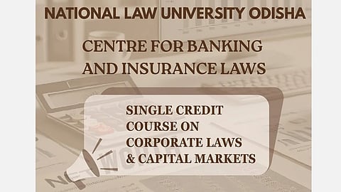 NLUO CBIL Corporate Laws & Capital Markets Course