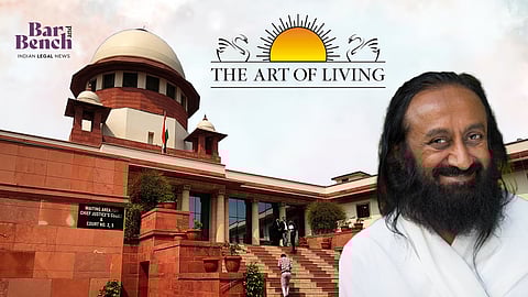 Supreme Court, Art of living and Ravi Shankar