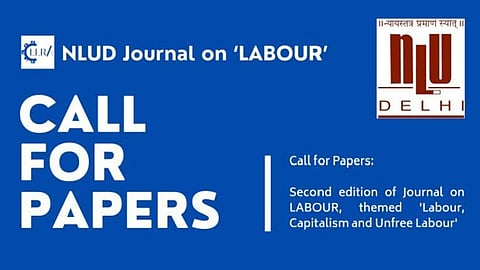 NLU Delhi Journal on Labour