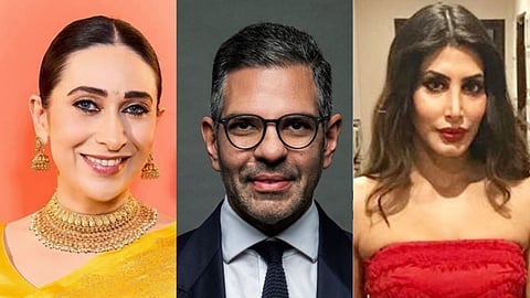 Karisma Kapoor, Sanjay Kapur and Priya kapur