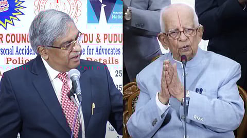 Justice Vikram Nath, Senior Advocate K Parasaran
