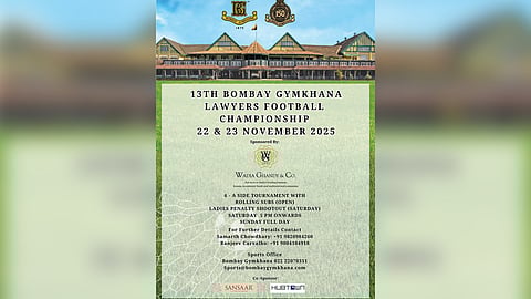13th Bombay Gymkhana Lawyers Football Championship