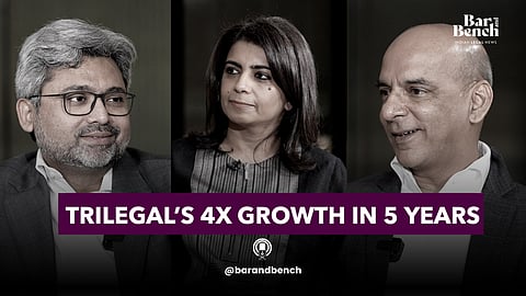 Nishant Parikh and Sridhar Gorthi with Pallavi Saluja