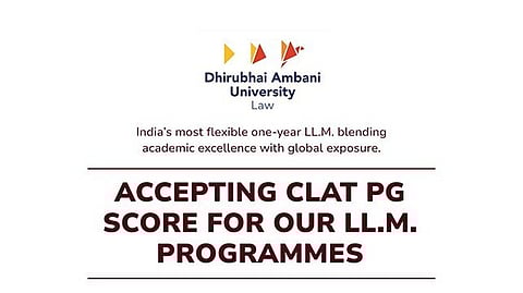 Dhirubhai Ambani University School of Law (DAU SOL) LL.M