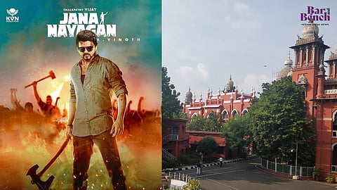 Jana Nayagan movie poster, Madras High Court