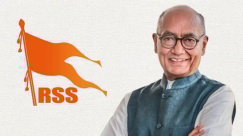 Digvijay Singh and RSS