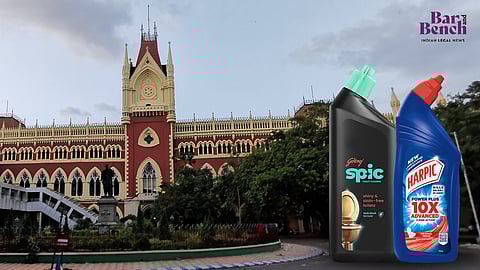 Calcutta High Court with Harpic and Godrej Spic