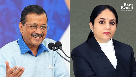Arvind Kejriwal and Justice Swarana Kanta Sharma