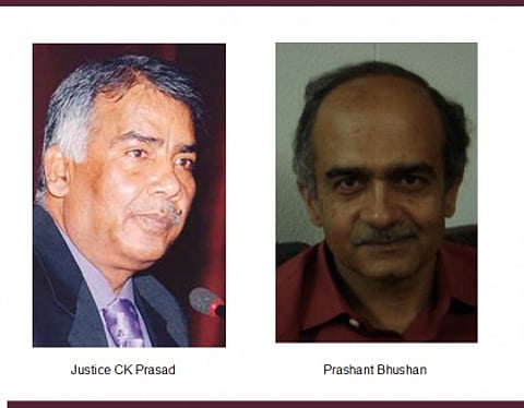 Prashant Bhushan v. Justice CK Prasad: PIL filed seeking removal of Prasad J. as PCI Chairperson, registration of FIR for criminal misconduct