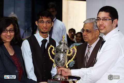 NLU Delhi wins 7th GNLU International Moot Court Competition; George Washington University clinches second