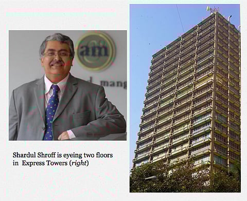 SAM strikes in Bombay! – Shardul may have 3 offices in Mumbai, looking to acquire Zia’s Express Towers office