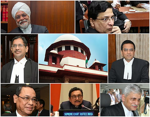 The next seven Chief Justices of India and their collegiums