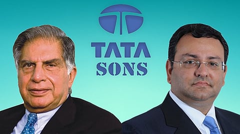 Ratan Tata and Cyrus Mistry