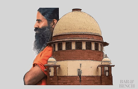 Supreme Court asks Central government, IMA to respond to Baba Ramdev plea against FIRs for anti-allopathy remarks