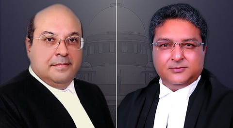 Justices Rohinton Nariman and Vineet Saran