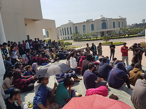 Day 4 of RGNUL Protests: Students approach SHRC, Police and RAF called in, Media shut out