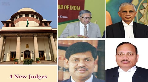 Justices Aniruddha Bose, AS Bopanna, BR Gavai, Surya Kant