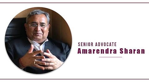 Former ASG, Senior Advocate Amarendra Sharan passes away