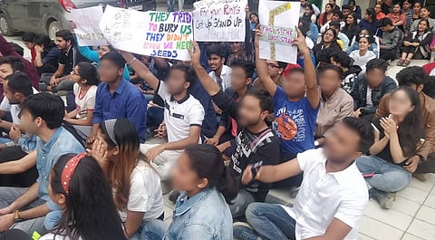 HPNLU Protests: Washrooms sealed off, drinking water facilities removed as protest enters Day 3