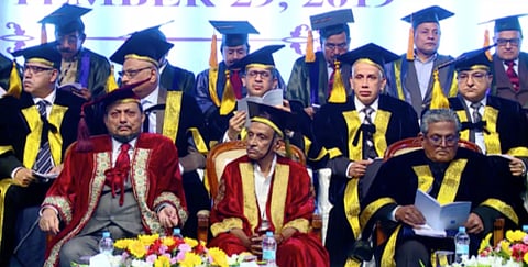 Prof Madhava Menon, Ram Jethmalani honoured at XVII NLSIU Convocation