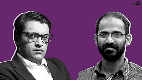 Arnab Goswami and Siddique Kappan