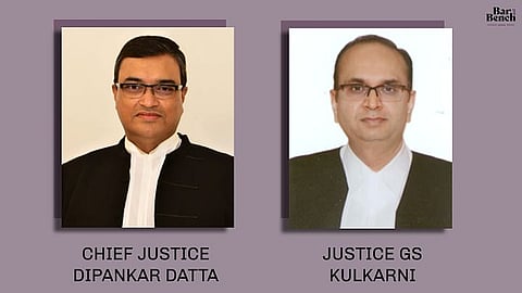 Chief Justice Dipankar Datta and Justice GS Kulkarni