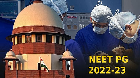 Doctors, SC, NEET PG 2022-23