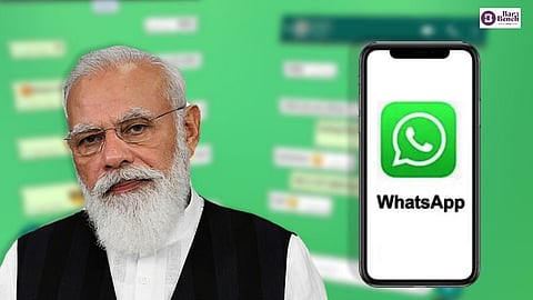 Narendra Modi, Whatsapp