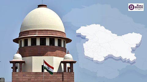Jammu and Kashmir Map and supreme court