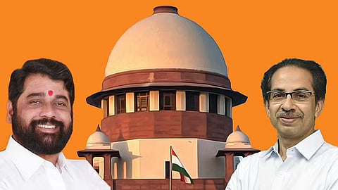 Eknath Shinde, Uddhav Thackeray and Supreme Court