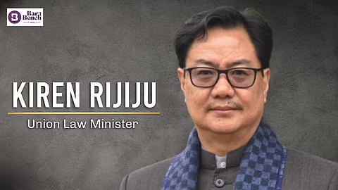 Kiren Rijiju, Union Law Minister