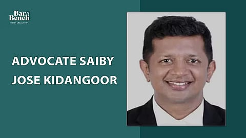 Advocate Saiby Jose Kidangoor