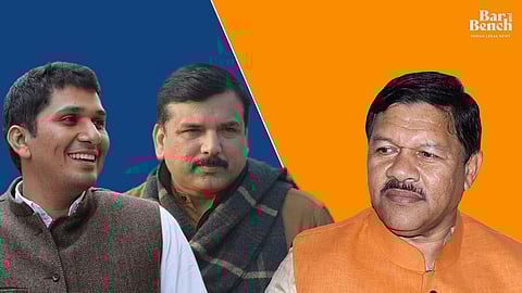 Saurabh Bhardwaj, Sanjay Singh and Shyam Jaju