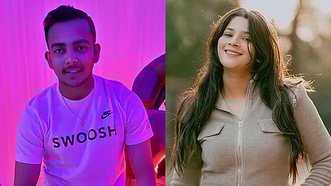 Prithvi Shaw and Sapna Gill