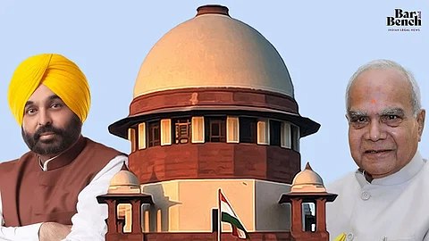 Punjab CM Bhagwant Mann, Governor Banwarilal Purohit and Supreme court
