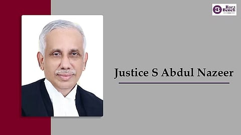 Justice S Abdul Nazeer