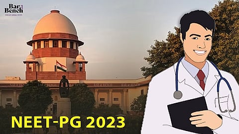 Supreme Court, NEET-PG 2023